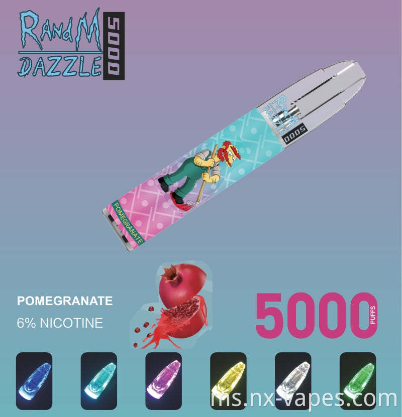 RandM Dazzle 5000 RGB Light Vape